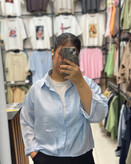 شومیز دوتیکه جلو پیچ هَوا