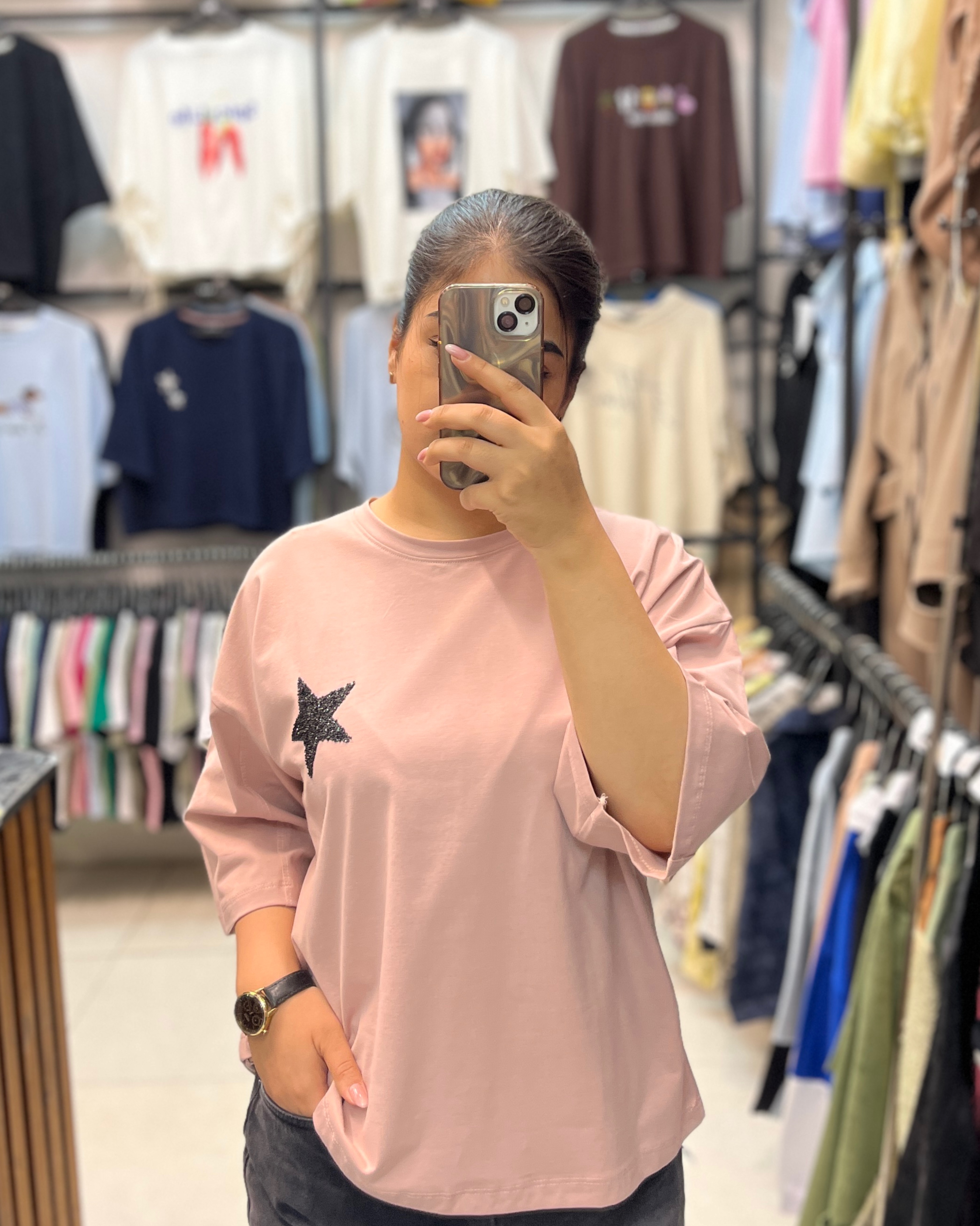 تیشرت باکسی star