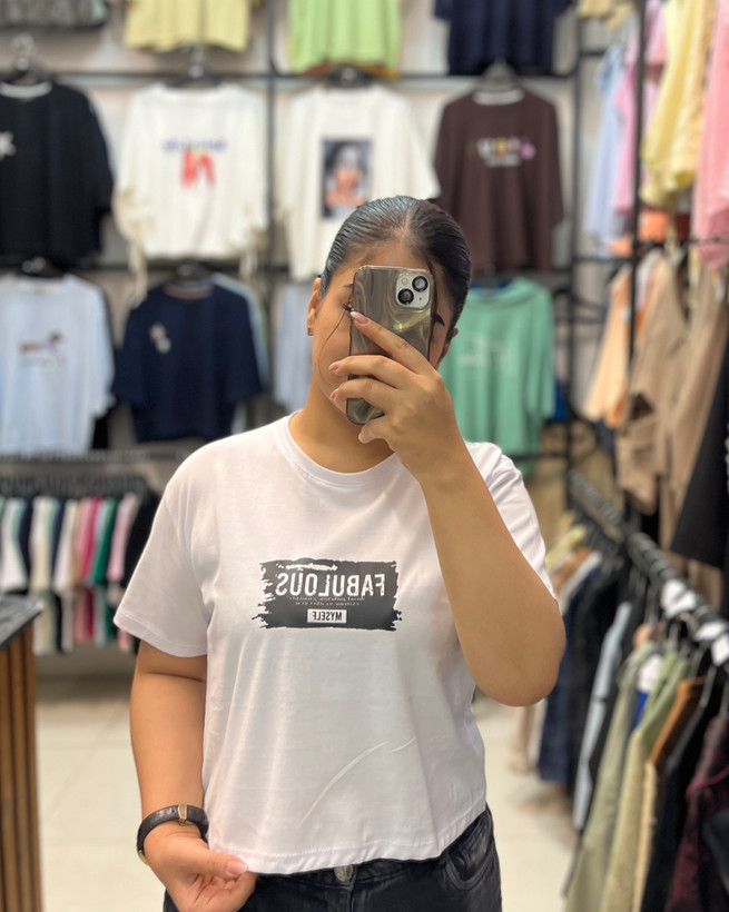 تیشرت طرح FABULOUS