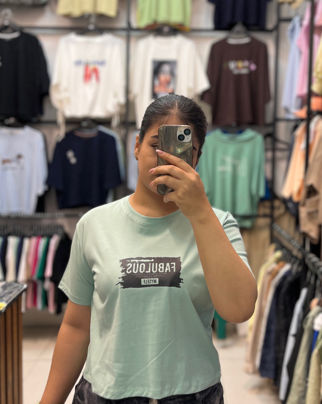 تیشرت طرح FABULOUS
